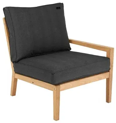 Tivoli Roble Garden Left End Module - Charcoal