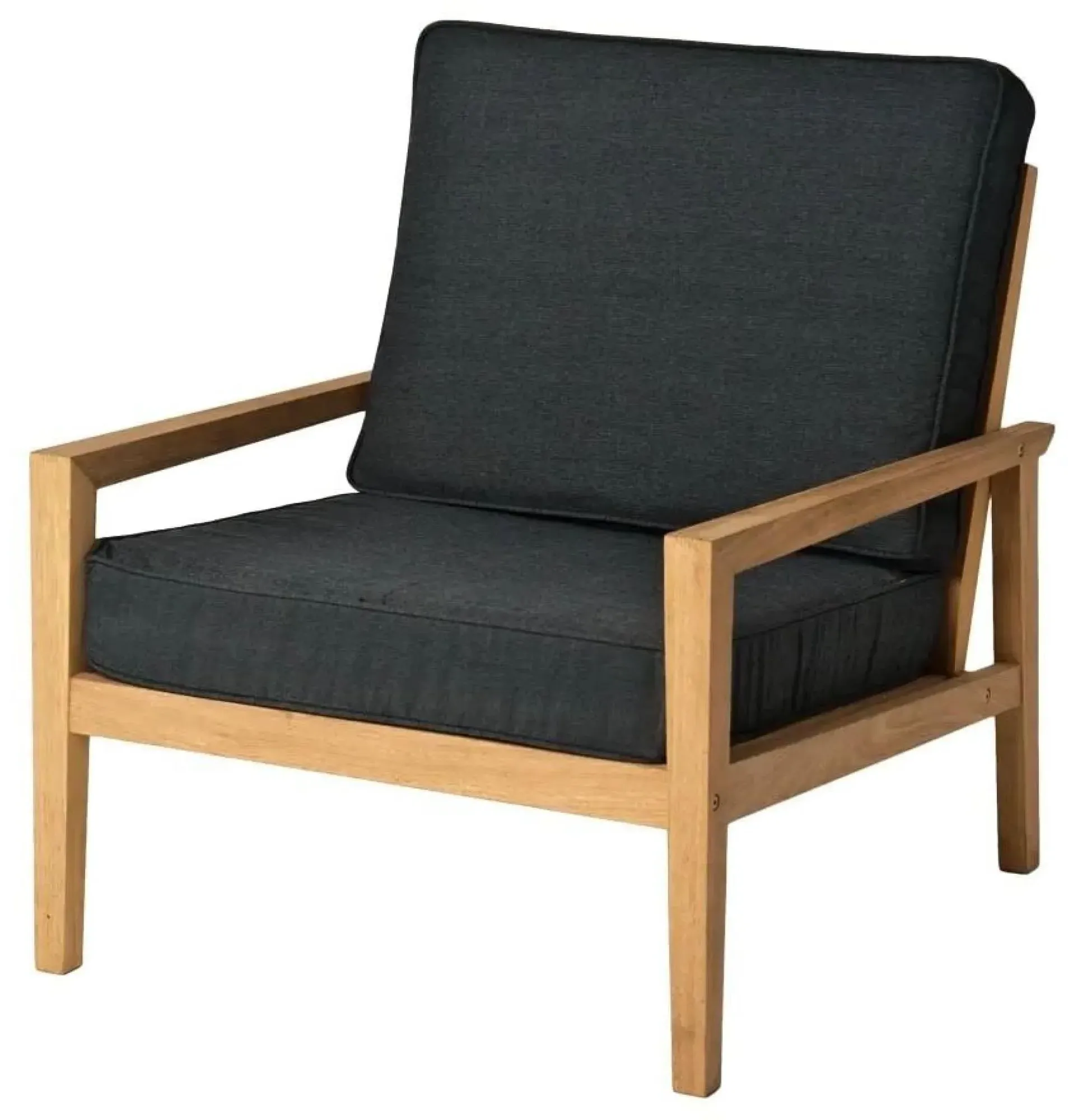 Tivoli Roble Garden Lounge Chair - Charcoal