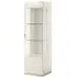 Canova 1 Door Display Cabinet - LHF - White, Wood Veneer