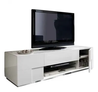 Canova 170cm TV Unit - White, Wood Veneer image