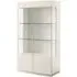 Canova 2 Door Display Cabinet - White, High Gloss
