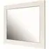Canova Wall Mirror - White, Wood Veneer