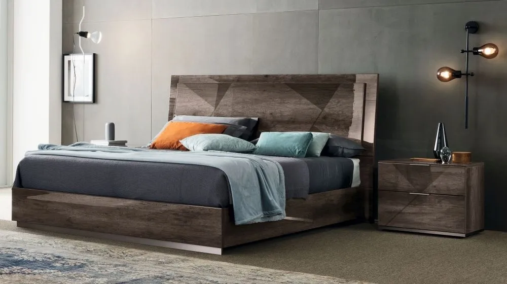 Favignana Bed Frame - Rim Oak