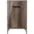 Matera 2 Door Drink Cabinet - High Gloss, Wood Grain