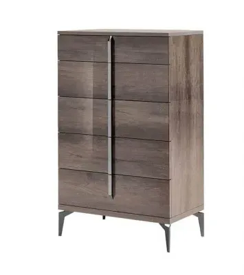 Matera 5 Drawer Chest - Wood Grain