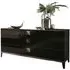 Mont Noir 6 Drawer Wide Dresser - Black, High Gloss