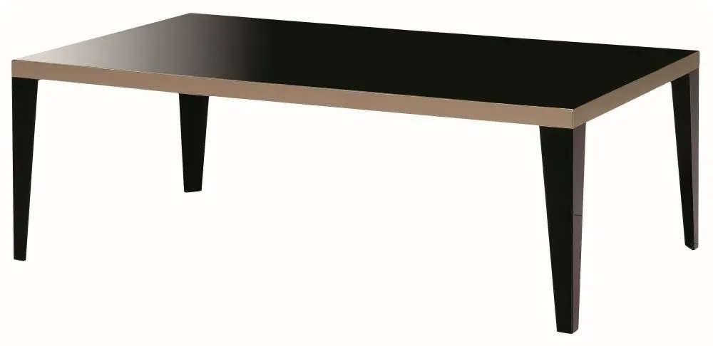 Mont Noir Coffee Table - Black, High Gloss