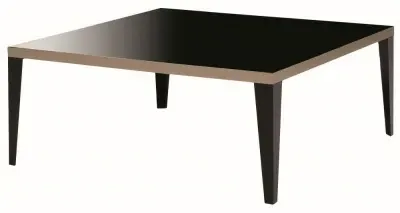 Mont Noir Coffee Table - Black, High Gloss image