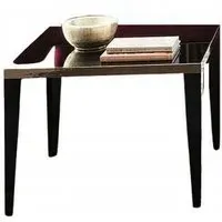 Mont Noir Lamp Table - Black, High Gloss