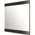 Mont Noir Wall Mirror - Black, High Gloss