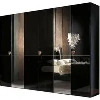 Mont Noir Wardrobe - Black, High Gloss