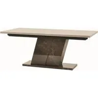 Teodora 8-10 Seater Extending Pedestal Dining Table - Elm