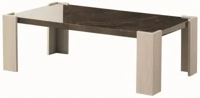 Teodora Coffee Table - Brown, High Gloss image