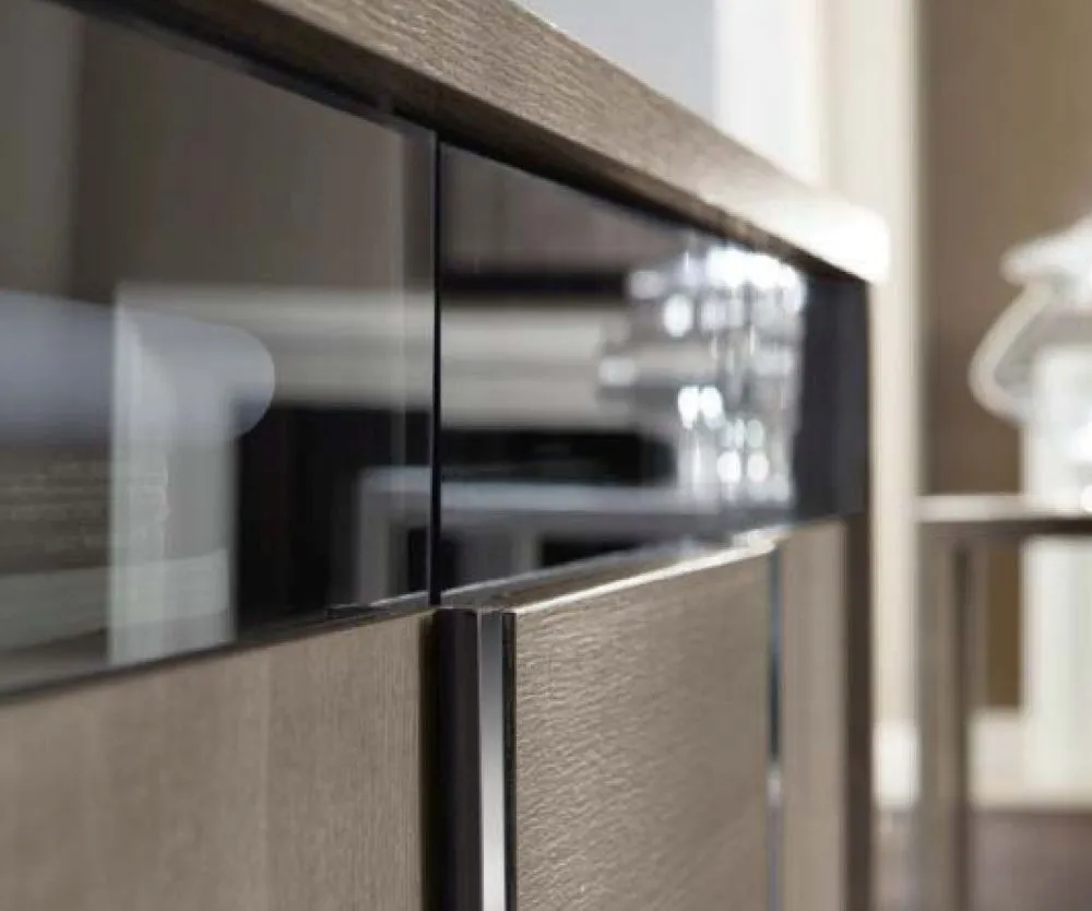 Tivoli 165cm TV Unit - Grey, Wood