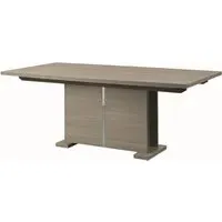 Tivoli 8-10 Seater Extending Pedestal Dining Table - Grey, Wood