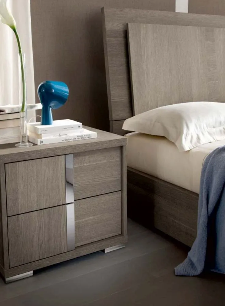 Tivoli Bed Frame - Grey, Wood