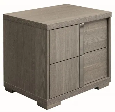 Tivoli Bedside Cabinet LHF - Grey, Wood image