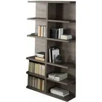 Tivoli Bookshelf - Grey, Wood