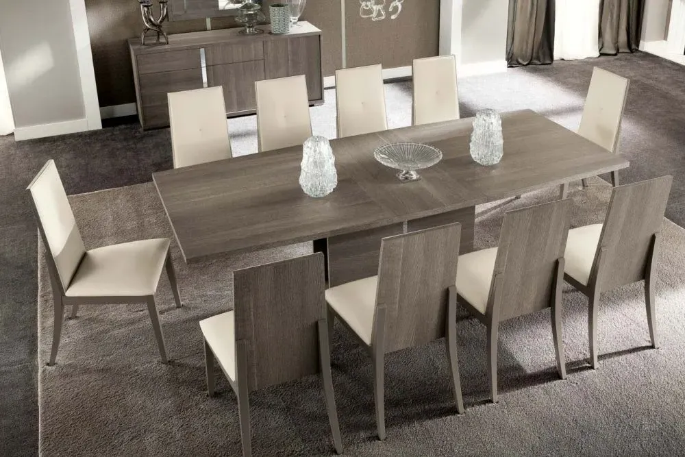 Tivoli Dining Chair - Grey, Fabric