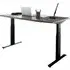 Tivoli Left Desk - Grey, Wood