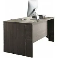 Tivoli Office Desk - Grey, Wood