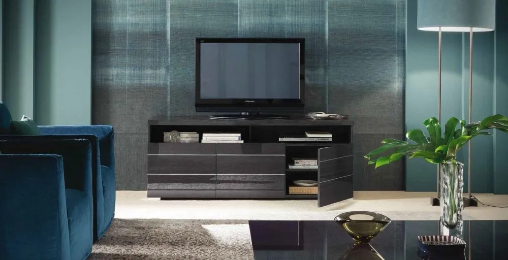 Versilia 165cm TV Unit - Koto, High Gloss