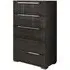 Versilia 5 Drawer Chest - Koto, High Gloss