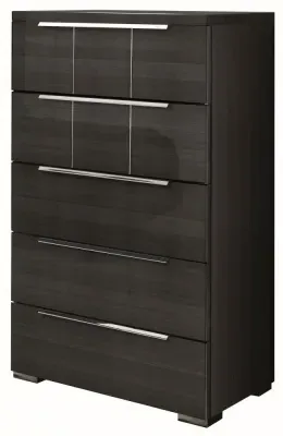 Versilia 5 Drawer Chest - Koto, High Gloss
