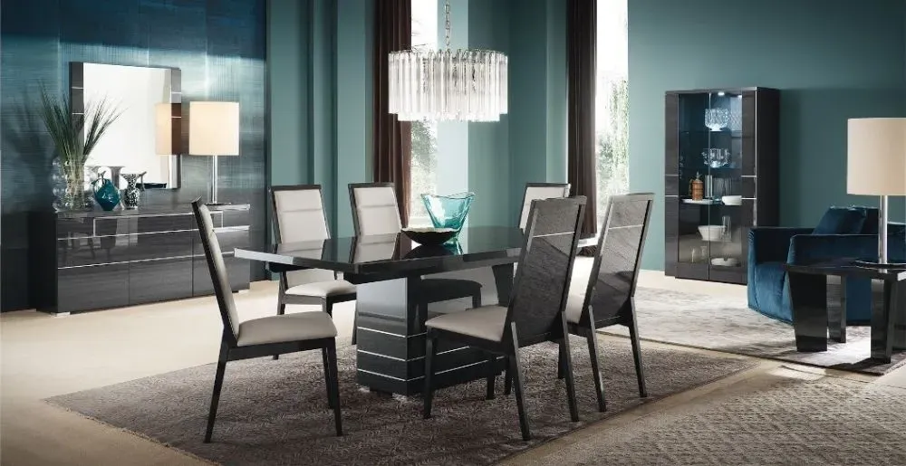 Versilia 8-10 Seater Extending Pedestal Dining Table - Koto