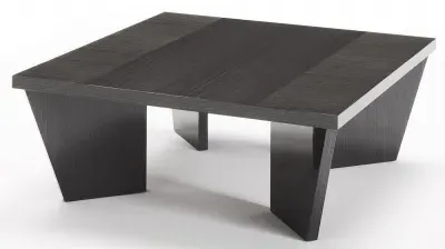 Versilia Square Coffee Table - Black, High Gloss image
