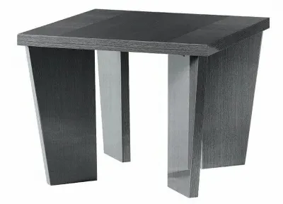 Versilia Square Lamp Table - Black, Koto High Gloss image