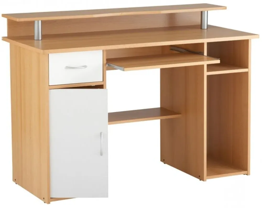 Alaska Computer Desk - Beech