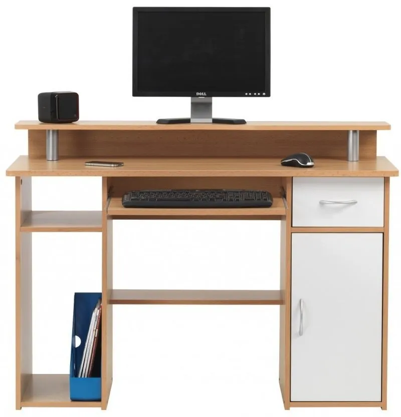 Alaska Computer Desk - Beech