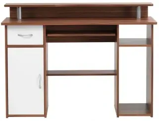 Alaska Computer Desk - Walnut