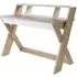Ana Trestle Desk - Light Oak