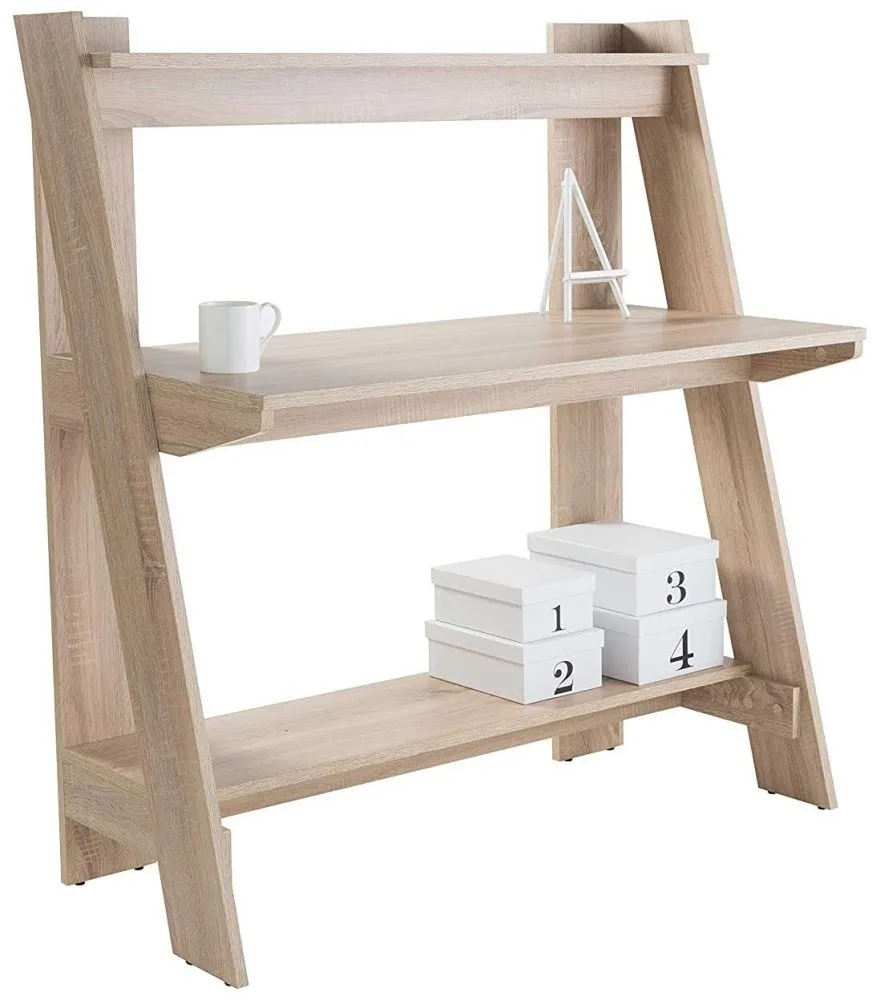 Arizona Trestle Writing Desk - Light Oak