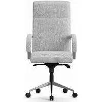 Ben Office Chair - Light Grey, Fabric