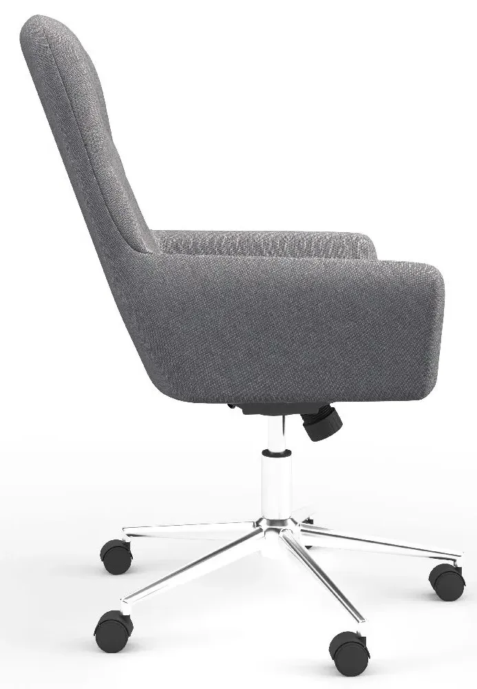Benjamin Office Chair - Dark Grey, Fabric