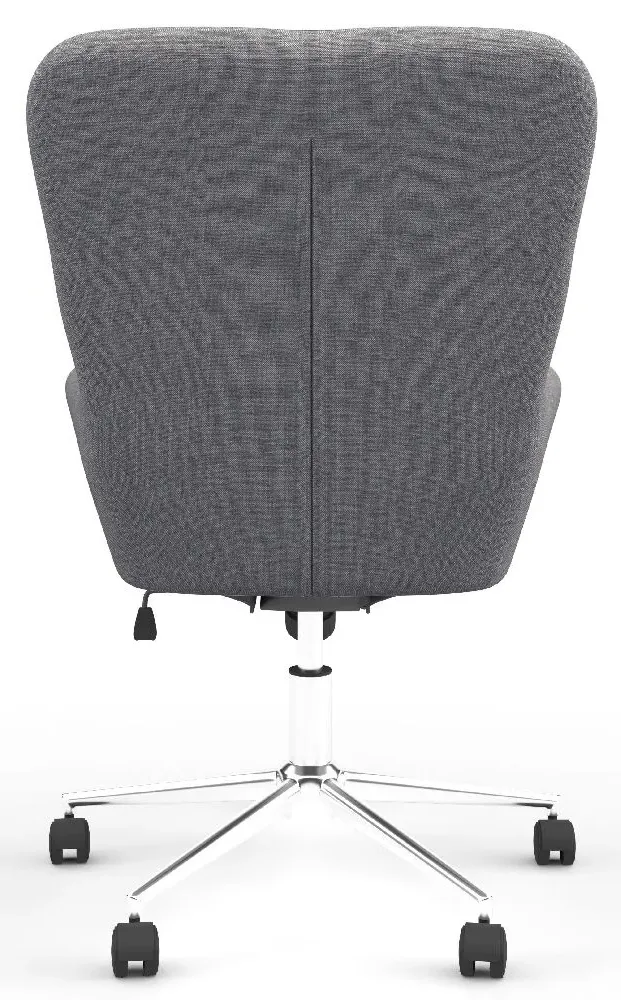 Benjamin Office Chair - Dark Grey, Fabric