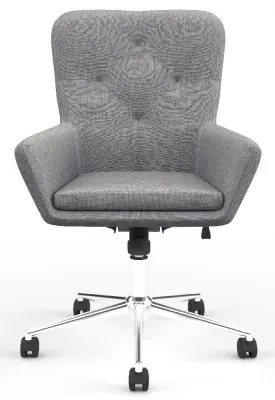 Benjamin Office Chair - Dark Grey, Fabric image