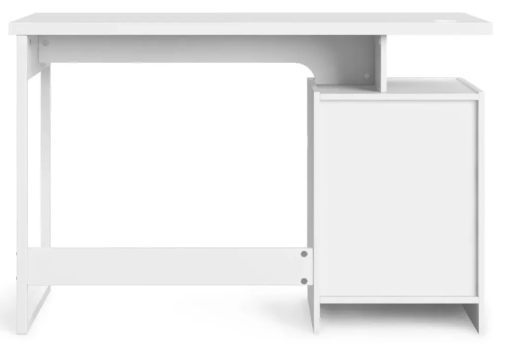 Bonner Home Office Desk - White