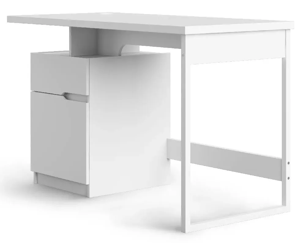 Bonner Home Office Desk - White