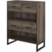Cabell Office Bookshelf - Brown