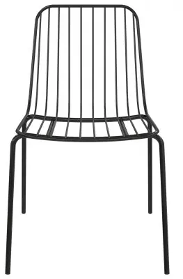 Cabo Metal Wire Dining Chair - Black image