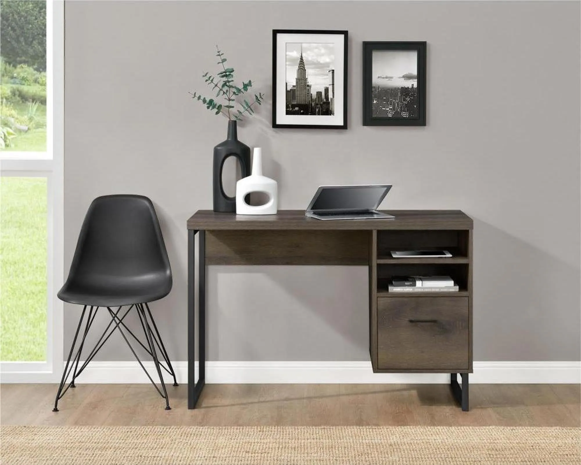 Caddo Desk - Medium Brown