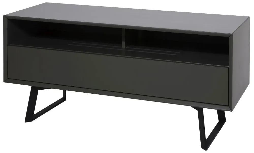 Cannon 120cm TV Stand - Black, Grey