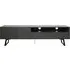 Cannon 200cm TV Stand - Black, Grey
