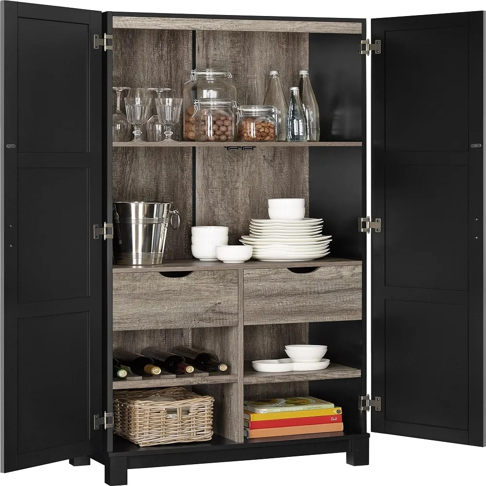 Castro 64in Storage Cabinet - Black