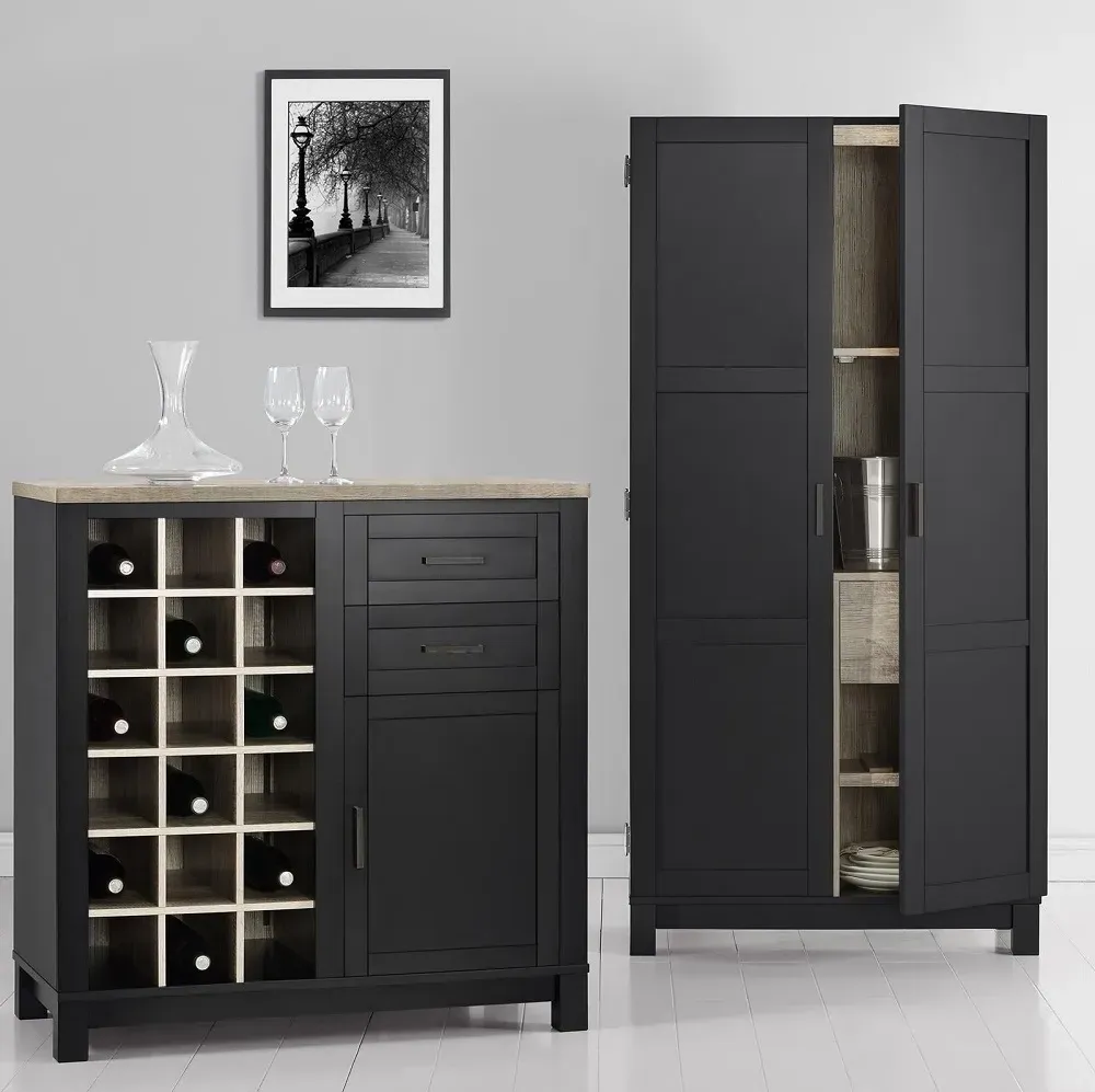 Castro 64in Storage Cabinet - Black