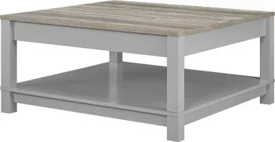 Castro Coffee Table - Grey, Weathered Oak